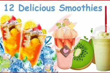 Top 12 Healthy Weight Loss Smoothies That Will Help You Slim Down | Best Smoothies For Weight Loss