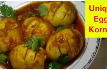 Egg Korma Recipe | Anda Korma Recipe | How To Make Egg Korma | Healthy Food Kitchen