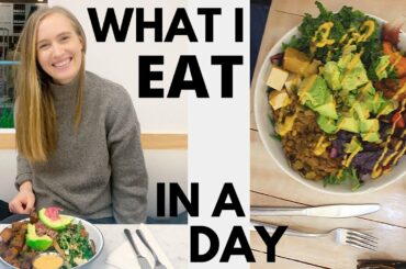 HEALTHY WHAT I EAT IN A DAY PLANT BASED & GLUTEN FREE / VANCOUVER VEGAN RESTAURANTS