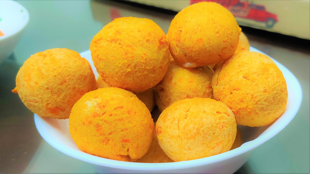 Sweet Potato Cheese Balls recipe | Tasty and healthy sweet potato snack for kids Sweet Potato Cheese Balls recipe | Tasty and healthy sweet potato snack for kids