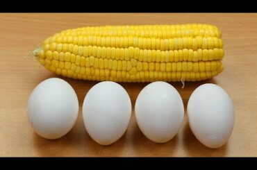 Easy & Healthy Breakfast Recipes | Breakfast Ideas with Eggs and Sweet Corn | Egg Recipes