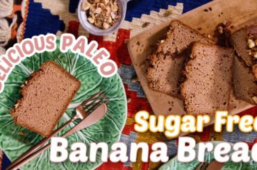 Sugar Free Paleo Banana Bread Recipe | Moist, Delicious, & Easy to Make | Sanne Vloet