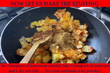 Healthy Stuffed Wheat (Atta) Bread | Vegeterian Recipe