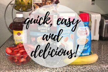 Quick, Easy & Healthy Breakfast Idea | Delicious Oatmeal Recipe