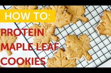 Maple Leaf Sandwich Cookies but HEALTHY!