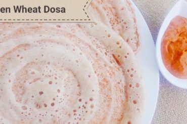 Make healthy Broken wheat Dosa/Breakfast Recipes/Healthy Recipes/Dosa Recipes/ShabnamsCuisine