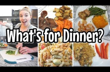 WHAT'S FOR DINNER? // EASY DINNER IDEAS // SIMPLE DINNER RECIPES