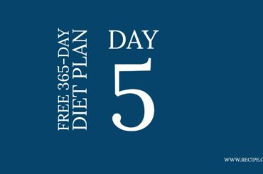 Day 5 - Free weight loss diet plan for entire year