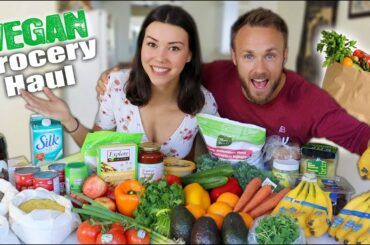 Healthy Vegan Grocery Haul | What We Eat! 🍌🥑🍎🥬