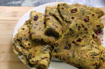 Methi roti, methi thepla Gujarati recipe,healthy recipe