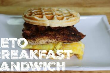 How To Make Keto Chicken Breakfast Sandwich