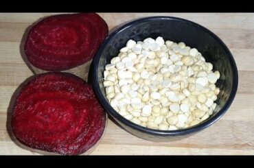 1 பீட்ரூட் 2 ஸ்பூன் பொட்டுக்கடலை இருந்தா இப்படி ஒரு தடவை செய்து பாருங்க||healthy evening snacks