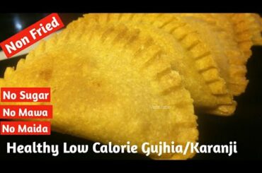 Healthy dessert recipes | low calorie desserts| Healthy desserts for weight loss | Baked Karanji