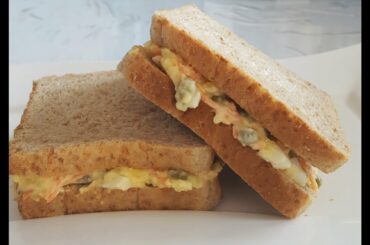 how to make a easy & healthy sandwich- quick and delicious- gesund und schnell