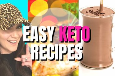 EASY KETO RECIPES FOR LOW CARB MEAL PREP | KETO SMOOTHIE | KETO BREAKFAST | KETO LUNCH