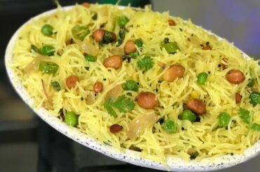 Semiya Upma Recipe | Vegetable Vermicelli Upma | Quick Breakfast Recipe | Vermicelli Recipe