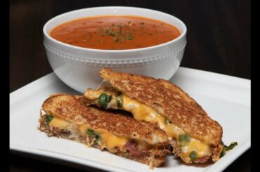 A Tomatoe Soup/Sandwich Recipe that will BLOW you AWAY! Simon had an idea:)