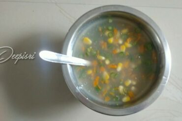 Quick and Easy vegetable soup recipe|Mixed vegetable soup recipe|Healthy vegetarian soup|Mix vegsoup