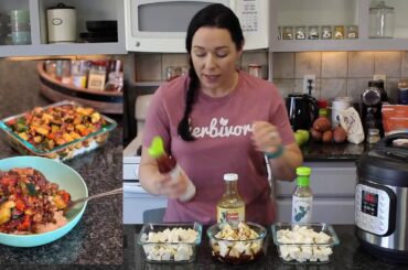 Meal Prep Recipes | Healthy Vegan Pressure Cooker Recipes!