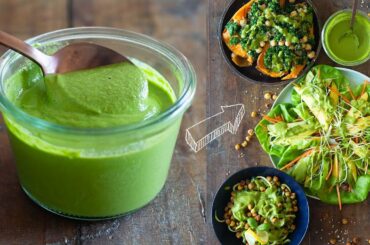 Out Of This World Green Tahini Sauce
