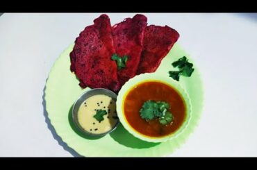 👩‍🍳🌮🌮🌮*Beetroot Dosa* Tasty and healthy breakfast.....!!!👩‍🍳🌮🌮🌮Try and enjoy this recipe.