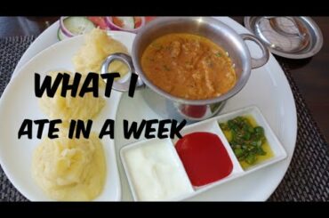 What I ate in a week: Healthy cooking motivation