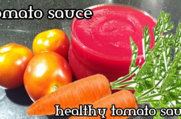 Tomato sauce recipe in Telugu/healthy tomato sauce recipe with my time for u