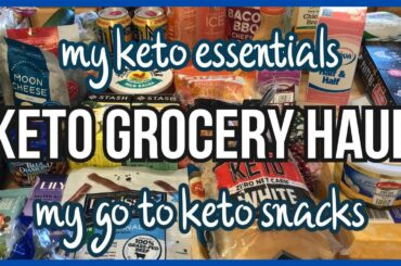 Keto Grocery Haul | Lots of Keto Snacks | New products!