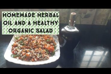A HERBAL OIL AND A SALAD FOR HEALTHY HAIR GROWTH IN MALAYALAM