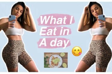 WHAT I EAT IN A DAY :)!!