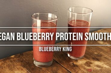 SUPERFOOD Blueberry Protein Smoothie