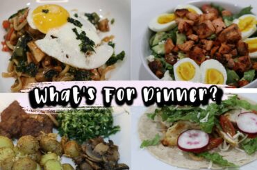 What I Eat for Dinner in a Week - Healthy and Affordable