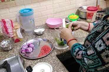 Morning routine # healthy, tasty 😋easy Bread Malai 🍕 pizza #indian vlogger Jyoti Makkar