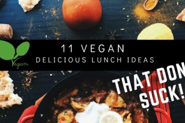 11 Totally YUMMY New Vegan Lunch Ideas