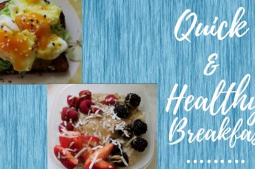 QUICK & HEALTHY BREAKFAST Ideas to Take to Work