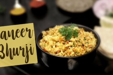 Paneer Bhurji Recipe - How To Make Paneer Bhurji - Healthy Recipes