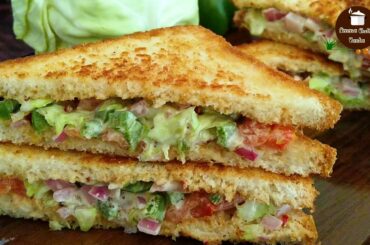 Veg Sandwich Recipe 👉బయట కొనేబదులు ఇంట్లో ఇలా ఈజీగా చేసిపెట్టండి | How To Make Veg Sandwich At Home