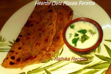 Healthy Oats Masala Paratha|Healthy Breakfast Recipes in Tamil