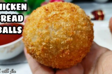 Chicken Bread Balls | Chicken Mayo Balls | Easy Snack Recipe | Chicken Recipes By Cook With Fem