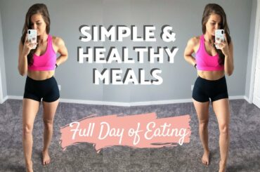 WHAT I EAT IN A DAY TO GET LEAN // 5 Weeks Postpartum