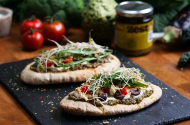 ZEST PITTA PIZZAS!