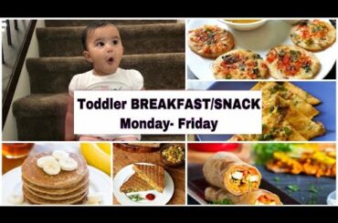 5 Indian Breakfast recipes for Toddlers|Heathy vegetarian food for toddlers|Toddler breakfast recipe