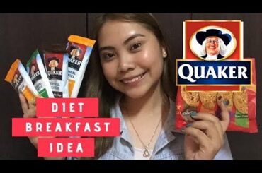 BREAKFAST IDEA - DIET MEAL PLAN (QUAKER OAT COOKIES)