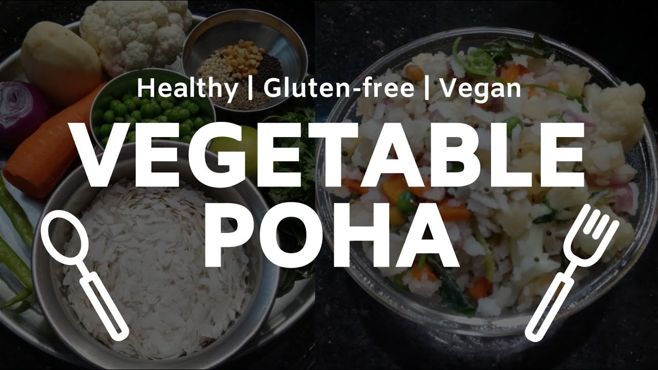 Vegetable Poha (Rice Flakes) | ELO Sai's Recipes | Gluten-free | Healthy Vegetable Poha (Rice Flakes) | ELO Sai's Recipes | Gluten-free | Healthy