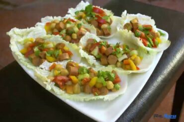 Chickpea & Chorizo Salad | Healthy & Tasty