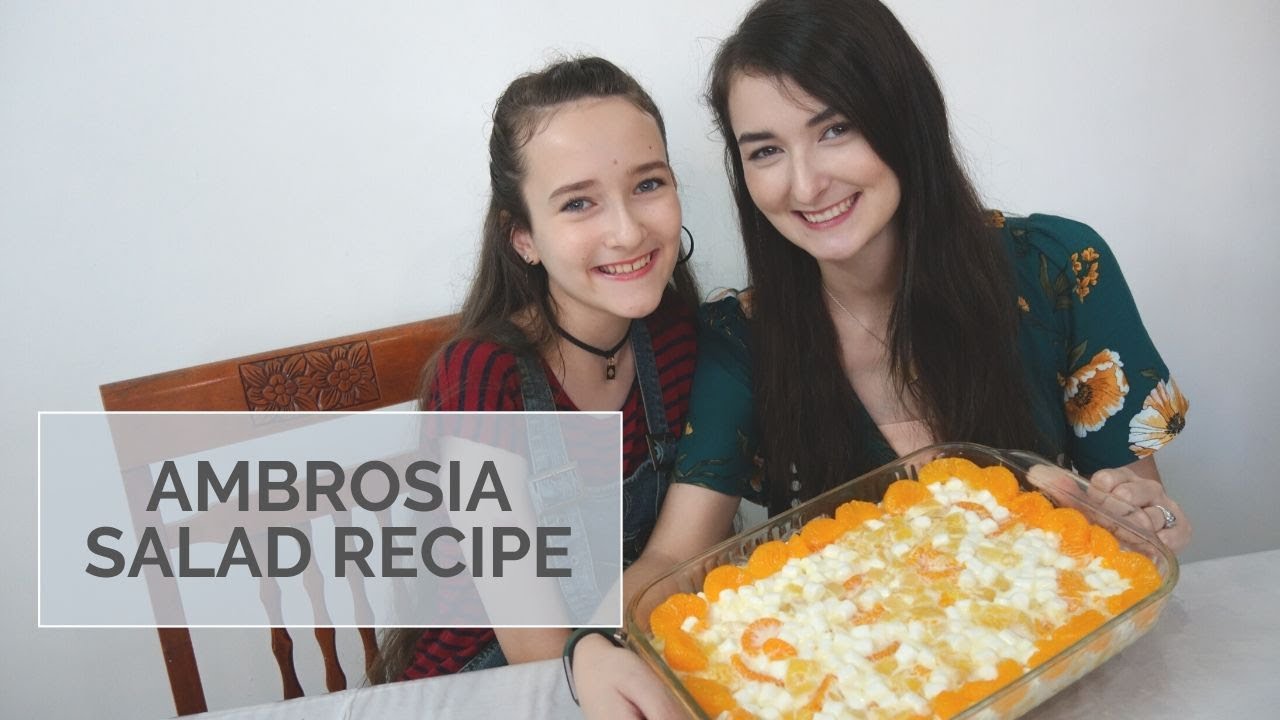 Ambrosia Salad Recipe + A "Potluck" Rant?? | A Great Dessert for Potlucks Ambrosia Salad Recipe + A "Potluck" Rant?? | A Great Dessert for Potlucks