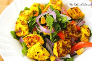 Healthy Grilled Paneer Summer Salad | weight Loss | The FitFood Channel    #Weightloss #highprotein
