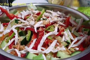 VEGETABLES SALAD RECIPE || own version💕