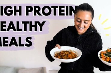 WHAT I EAT IN A DAY | high protein + new healthy recipes
