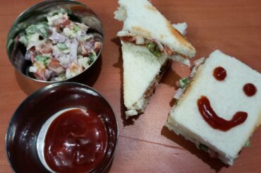 Mini sandwich recipe | easy dish || banana leaf